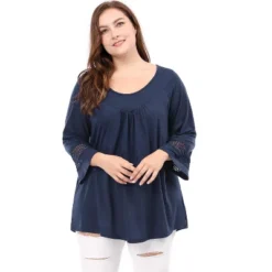 Agnes Orinda Women Plus Size Crochet Panel Raglan Sleeves Ruched Front Tops 19 Agnes Orinda Women Plus Size Crochet Panel Raglan Sleeves Ruched Front Tops -Agnes Sales Store GUEST 854ad67d c5b8 4131 88ce 1eef9f4ffebd
