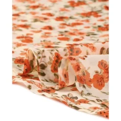 Agnes Orinda Women's Plus Size Chiffon Smock Waist Ditsy Floral Peplum Blouse -Agnes Sales Store GUEST 883037d7 789e 48dd b5b6 b8ae5172b5c7