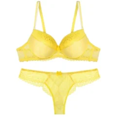 Agnes Orinda Women's Underwire Push-Up Lace Trim Strip Bra And Thong Set -Agnes Sales Store GUEST 8b335f7a 8726 4bf4 ad34 1d73dd814691