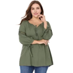 Agnes Orinda Women's Plus Size Long Sleeve Tie Winter Trendy Basic Tunic Blouse 18 Agnes Orinda Women's Plus Size Long Sleeve Tie Winter Trendy Basic Tunic Blouse -Agnes Sales Store GUEST 8c4bb3ad 5255 49bd 90f6 2a23971861b1