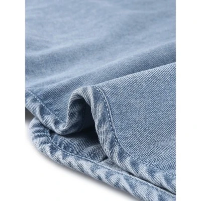 Agnes Orinda Women's Plus Size Sleeveless Denim Button Down V Neck Jean Vest 4 Agnes Orinda Women's Plus Size Sleeveless Denim Button Down V Neck Jean Vest - Image 4