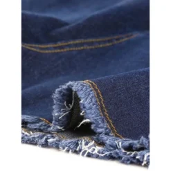 Agnes Orinda Women's Plus Size Jean High Waisted Raw Hem Stretched Distressed Denim Short -Agnes Sales Store GUEST 8ded31e4 d21b 4869 9981 4f22298d47b8