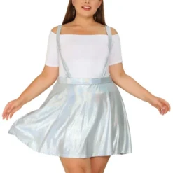 Agnes Orinda Women's Plus Size Glittery Adjustable Strap Elastic Waist Party Skater Skirts 9 Agnes Orinda Women's Plus Size Glittery Adjustable Strap Elastic Waist Party Skater Skirts -Agnes Sales Store GUEST 8e9eea1a 4dfe 49e5 bbb3 dea0a50f5f1b