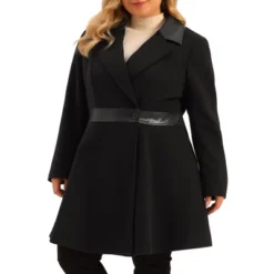 Agnes Orinda Women's Plus Size Fashion Notched Lapel Single Breasted Long Overcoats 9 Agnes Orinda Women's Plus Size Fashion Notched Lapel Single Breasted Long Overcoats -Agnes Sales Store GUEST 90687788 4562 4eff 8dd3 70ac8756c053