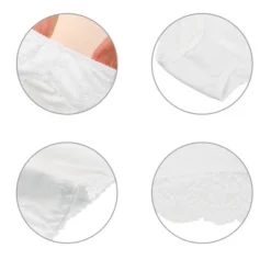 Agnes Orinda Women's 3-Pack Lace Trim High Rise Solid Brief Stretchy Underwear -Agnes Sales Store GUEST 93ea438c e0aa 46eb b44e 37fe63a51c1f