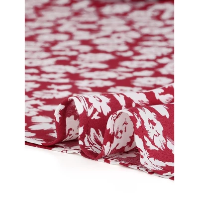 Agnes Orinda Women's Plus Size Floral Short Sleeve Casual Pleasant Top 5 Agnes Orinda Women's Plus Size Floral Short Sleeve Casual Pleasant Top - Image 5