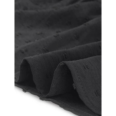 Agnes Orinda Women's Plus Size Swiss Dots Wedding Empire Waist Dresses 4 Agnes Orinda Women's Plus Size Swiss Dots Wedding Empire Waist Dresses - Image 4