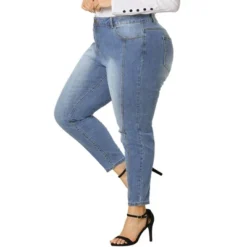 Agnes Orinda Women's Plus Size Mid Rise Stretch Washed Skinny Denim Jeans 20 Agnes Orinda Women's Plus Size Mid Rise Stretch Washed Skinny Denim Jeans -Agnes Sales Store GUEST 9d2c2f85 367d 4336 8de8 e8193b999464