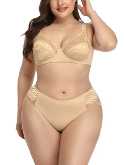 Agnes Orinda Women's Plus Size Underwire Push-Up Lace Trim Adjustable Straps Comfort Bra And Panty Set 11 Agnes Orinda Women's Plus Size Underwire Push-Up Lace Trim Adjustable Straps Comfort Bra And Panty Set -Agnes Sales Store GUEST 9d8fe864 1064 4b7d 90aa 46907340294f
