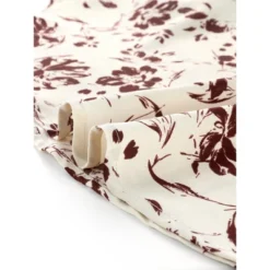 Agnes Orinda Women's Plus Size Ruffle Neck Floral Wrap Tie Waist Blouse -Agnes Sales Store GUEST a009cc80 a402 461f b1dd 0d09dead0f8a