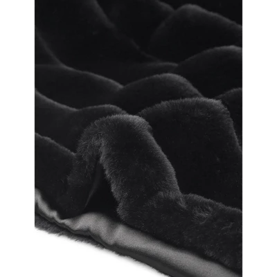 Agnes Orinda Women's Plus Size Fluffy Jacket Open Front Cropped Faux Fur Winter Jackets 4 Agnes Orinda Women's Plus Size Fluffy Jacket Open Front Cropped Faux Fur Winter Jackets - Image 4