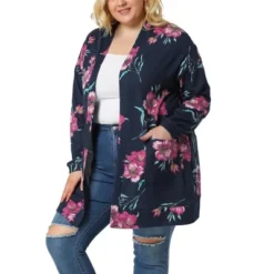 Agnes Orinda Women's Plus Size Lightweight Open Front Knit Floral Cardigan 16 Agnes Orinda Women's Plus Size Lightweight Open Front Knit Floral Cardigan -Agnes Sales Store GUEST a8874afe 4b22 43db a1e7 e907ff055371