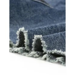 Agnes Orinda Women's Plus Size Raw Hem Slash Pocket Casual Denim Shorts -Agnes Sales Store GUEST a921a056 29de 4334 8dac f2411052a158