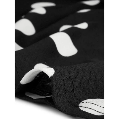 Agnes Orinda Plus Size Suspender Skirt For Women Detachable Strap A-Line Polka Dots Skirts 4 Agnes Orinda Plus Size Suspender Skirt For Women Detachable Strap A-Line Polka Dots Skirts - Image 4