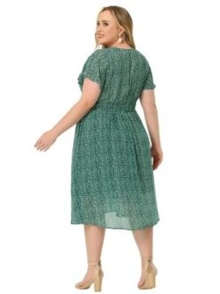 Agnes Orinda Women's Plus Size Trendy Smocked Waist A-Line Flowy Chiffon Midi Sundress 9 Agnes Orinda Women's Plus Size Trendy Smocked Waist A-Line Flowy Chiffon Midi Sundress -Agnes Sales Store GUEST c031b2d8 e50b 4556 b7e8 269da0a55c16
