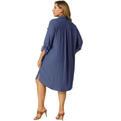 Agnes Orinda Women's Plus Size Chambray Shirt Long Sleeve Chest Pocket Denim Jacket 10 Agnes Orinda Women's Plus Size Chambray Shirt Long Sleeve Chest Pocket Denim Jacket -Agnes Sales Store GUEST c16e7763 49b4 45df a2fb da27a2438fd8