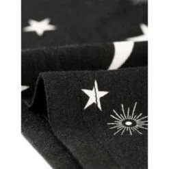 Agnes Orinda Women's Plus Size Comfort Pajamas Star Moon Pattern V Neck Short Sleeve Nightgown -Agnes Sales Store GUEST cf75d03c c25c 4058 b1e8 1434ba294b1d