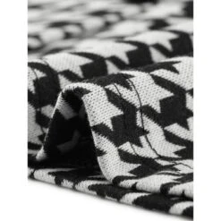 Agnes Orinda Women's Plus Size Work Houndstooth Pattern Slim Knee Pencil Skirt -Agnes Sales Store GUEST d66cf0bc 7da5 4988 b3d6 f6dca284391a