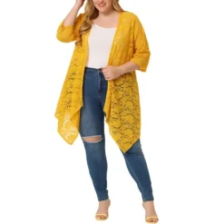 Agnes Orinda Women's Plus Size Draped Shawls Lightweight Open Front Lace Cardigans 18 Agnes Orinda Women's Plus Size Draped Shawls Lightweight Open Front Lace Cardigans -Agnes Sales Store GUEST d7d26df0 caa1 452e a00c ae53fc7709fe