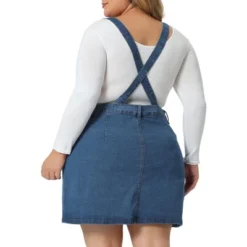 Agnes Orinda Women's Plus Size Suspender Adjustable Strap Cross Back Mini A-Line Denim Skirts 7 Agnes Orinda Women's Plus Size Suspender Adjustable Strap Cross Back Mini A-Line Denim Skirts -Agnes Sales Store GUEST dd0ed130 dc9a 4a91 bc5c 60a22a07beee