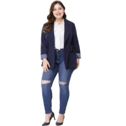Agnes Orinda Women's Plus Size Work Fashion Notched Lapel Formal Blazer 13 Agnes Orinda Women's Plus Size Work Fashion Notched Lapel Formal Blazer -Agnes Sales Store GUEST dfb6e520 0c7e 4792 a2c5 4f0dfe38889f