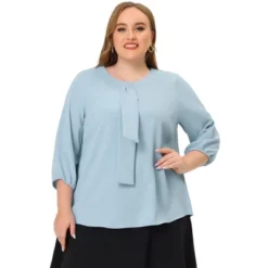 Agnes Orinda Women's Plus Size Work Round Neck Ruffle Chiffon Blouse Top 27 Agnes Orinda Women's Plus Size Work Round Neck Ruffle Chiffon Blouse Top -Agnes Sales Store GUEST e179043f 3308 4fe6 abf5 7f6e12bee40b