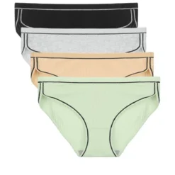 Agnes Orinda Women Plus Lingerie Soft Cotton Panties Briefs 4 Pack -Agnes Sales Store GUEST e26d2485 d89c 41a8 9f67 20a700f53e31