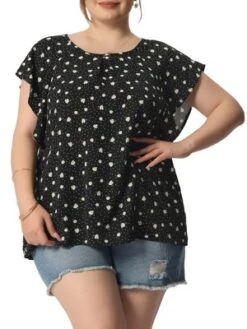 Agnes Orinda Women's Plus Size Summer Chiffon Polka Dots Top 21 Agnes Orinda Women's Plus Size Summer Chiffon Polka Dots Top -Agnes Sales Store GUEST e5056011 2021 49a4 b38d 6dec2e255b59