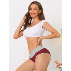 Agnes Orinda Women's 5 Packs High Rise Brief Stretchy Underwear -Agnes Sales Store GUEST e5376c7b 5041 4627 affe 495ce8e6f235