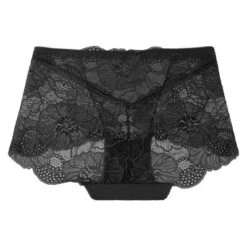 Agnes Orinda Womens Plus Lace Panties High Waisted Brief Underwear