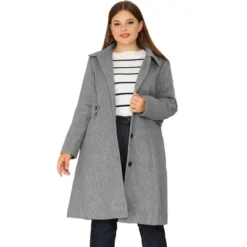 Agnes Orinda Women's Plus Size Winter Outfits Utility Belted Fashion Overcoats -Agnes Sales Store GUEST ec820bd4 0a45 4261 ab80 b7b35577cbfb