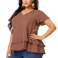 Agnes Orinda Women's Plus Size Retro Layered Peplum Boho Blouse -Agnes Sales Store GUEST f03a9769 d399 4847 b3c9 242bccaa58fd
