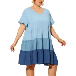 Agnes Orinda Women's Plus Size Babydoll Ruffle Flowy Swing Chambray Outfits Fashion Midi Dress 12 Agnes Orinda Women's Plus Size Babydoll Ruffle Flowy Swing Chambray Outfits Fashion Midi Dress -Agnes Sales Store GUEST f20c30af 718b 4218 a225 e109484297b1