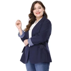 Agnes Orinda Women's Plus Size Work Fashion Notched Lapel Formal Blazer 16 Agnes Orinda Women's Plus Size Work Fashion Notched Lapel Formal Blazer -Agnes Sales Store GUEST f25cd375 1fe5 4140 abcb a3b25a264bf2