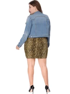 Agnes Orinda Women Plus Size Leopard Prints Elastic Waist Pencil Bodycon Skirt -Agnes Sales Store GUEST f454769c 6723 40fe af71 28ffec1cbefb