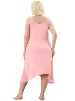 Agnes Orinda Plus Size Women Nightgown Chemise Sleepwear Full Slip Lace Nightwear -Agnes Sales Store GUEST f59ad857 f2ea 4e27 9f34 8fc5d9cc30d9