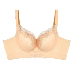 Agnes Orinda Women Plus Full Coverage Wirefree 6-Hook Lace Trim Adjustable Straps Comfort Bra -Agnes Sales Store GUEST f5b0cf12 887b 46d7 9bb3 c8f7015c56d8