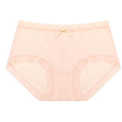 Agnes Orinda Women's Lace Trim High Rise Solid Brief Stretchy Rib Underwear 8 Agnes Orinda Women's Lace Trim High Rise Solid Brief Stretchy Rib Underwear - Image 8