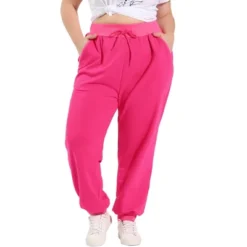 Agnes Orinda Women Plus Size Drawstring Waist Contrast Color Jogger Pants -Agnes Sales Store GUEST f9b50847 79d9 4ce9 9c85 b33051682f48