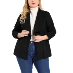 Agnes Orinda Women's Plus Size Jacket Drop Shoulder Moto Stretch Long Sleeves Drape Suede Cardigans 13 Agnes Orinda Women's Plus Size Jacket Drop Shoulder Moto Stretch Long Sleeves Drape Suede Cardigans -Agnes Sales Store GUEST fa48d137 ddb2 41d9 8ef6 1acd65ca260e