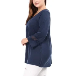 Agnes Orinda Women Plus Size Crochet Panel Raglan Sleeves Ruched Front Tops 18 Agnes Orinda Women Plus Size Crochet Panel Raglan Sleeves Ruched Front Tops -Agnes Sales Store GUEST fba9e714 d2fb 4620 82bc d0c71d7ab409