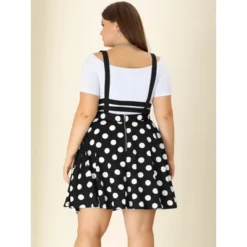 Agnes Orinda Plus Size Suspender Skirt For Women Detachable Strap A-Line Polka Dots Skirts 7 Agnes Orinda Plus Size Suspender Skirt For Women Detachable Strap A-Line Polka Dots Skirts -Agnes Sales Store GUEST fc227376 c7cb 4afb 97f5 5f35eff7ed5e