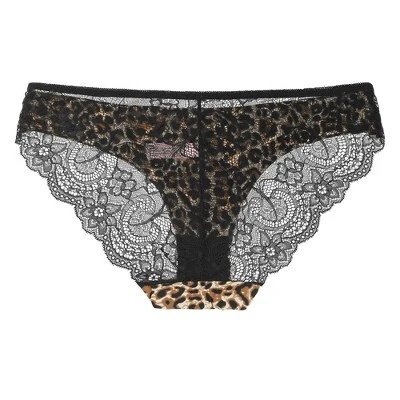 Agnes Orinda Women Plus Leopard Underwear Lace Printed Bikini Hipster Briefs Panties 1 Agnes Orinda Women Plus Leopard Underwear Lace Printed Bikini Hipster Briefs Panties
